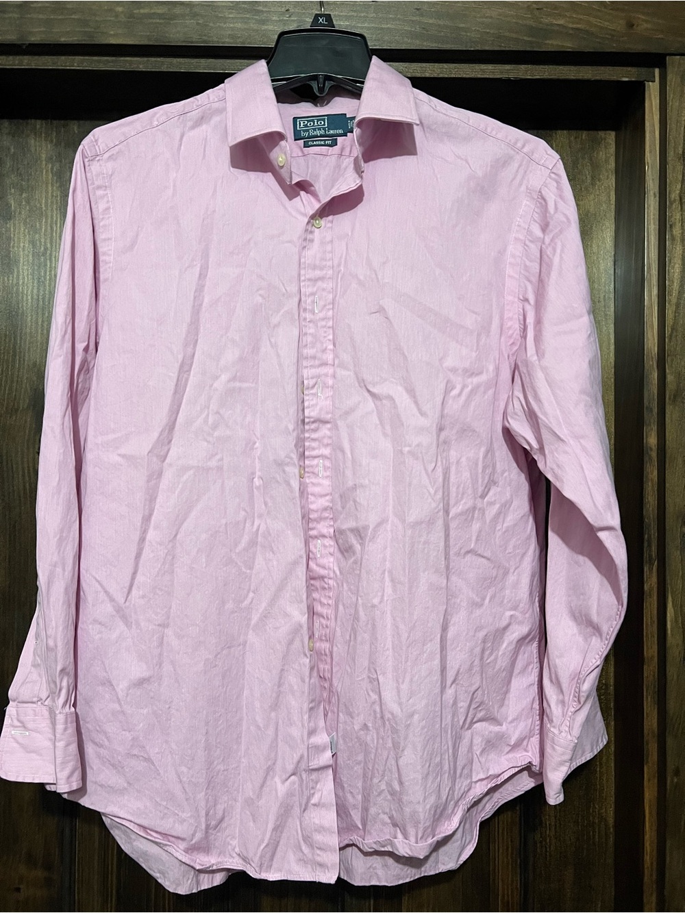 Ralph Lauren Light Pink Men's Button-Down Dress Shirt